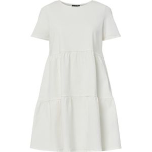 PIECES Jurk 'PCSalume'  wit