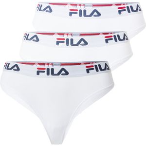 Fila - Brazilian Slip - Wit - Set van 3 - Met Elastische Logoband
