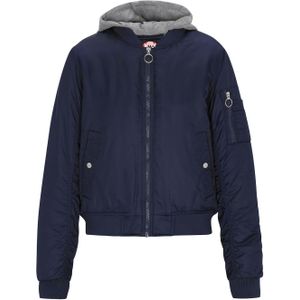 myMo ROCKS Tussenjas  navy / grijs gemêleerd