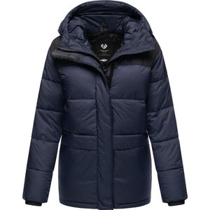 Ragwear Winterjas 'Wikesh'  navy / zwart