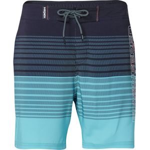 KOROSHI Zwemshorts  turquoise / koraal / zwart / wit