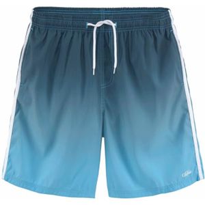 Look - Gedessineerd - Zwembroek - Marine - Blauw - Elastische Band