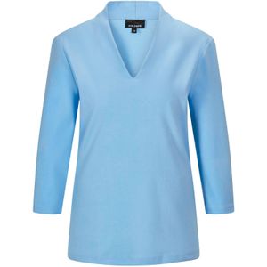 Goldner Shirt  lichtblauw