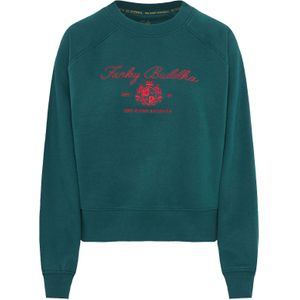 Funky Buddha Sweatshirt  donkergroen