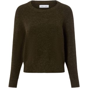 Samsøe Samsøe Trui ' Nor o-n Short '  olijfgroen