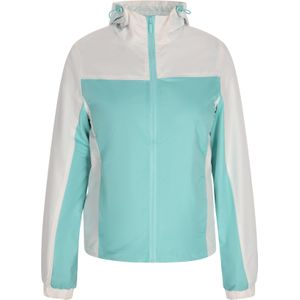 hoona Tussenjas  turquoise / wit