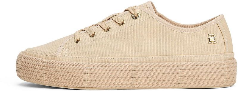 Tommy Hilfiger - FW0FW08404 - Espadrilles - Beige - Katoenen Canvas