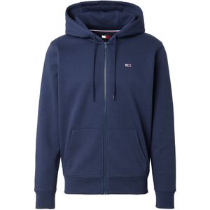 Tommy Jeans - Heren Hoodies Zip Hoodie - Blauw - Maat M