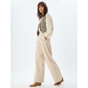 Koton Bandplooibroek  beige