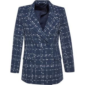 Trendyol Blazers  indigo / wit