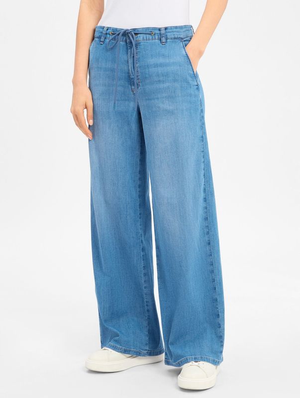 MAC - Charly - Jeans - Blauw Denim - Loosefit - Mid Waist