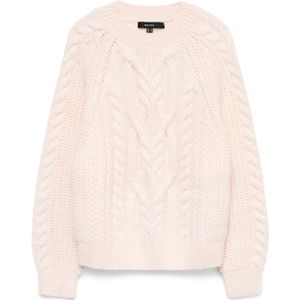 Vmjada - Gebreide Pullover - Regular Fit - O-hals - Lange Mouwen - Kabelgebreid Detail