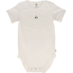 Müsli Romper s/s - Breeze - Conditioner Cream - Müsli - 68 - Romper S/S