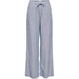ONLY Broek 'ONLLUDO'  blauw / wit