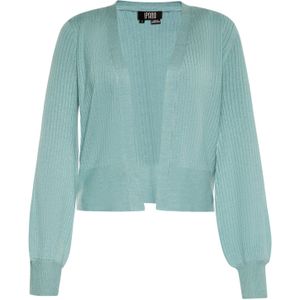 DreiMaster Klassik Gebreid vest 'Iparo'  aqua