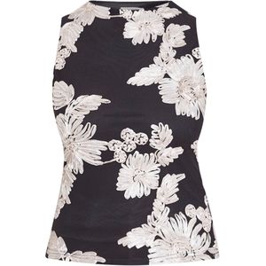 SISTERS POINT Top  crème / zwart