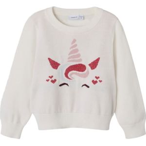 NAME IT Trui  lichtblauw / rosé / donkerroze / wit