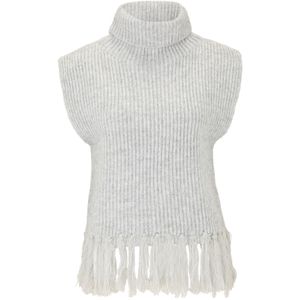 VILA Trui  lichtgrijs