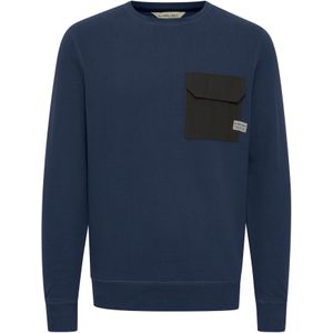 11 Project Trui 'Pelle'  donkerblauw / zwart