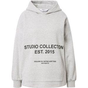 Studio Untold Sweatshirt  lichtgrijs / grijs gemêleerd