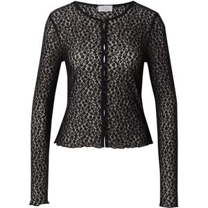 Daahls by Emma Roberts exclusively for ABOUT YOU Gebreid vest 'Valentina'  zwart