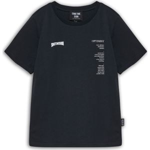 SOMETIME SOON Shirt  zwart / wit