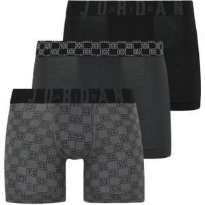 Jordan Boxershorts  antraciet / zwart / wit