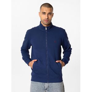 Williot Sweatvest  navy / rood