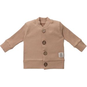 Makoma Gebreid vest  bruin