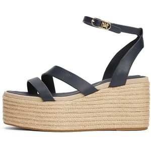 TOMMY HILFIGER Sandalen met riem  nachtblauw