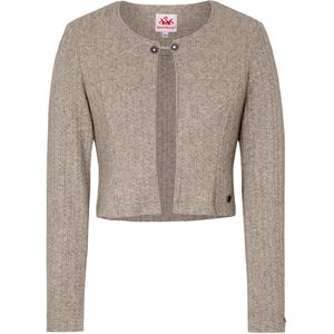 SPIETH & WENSKY Gebreid vest 'Emana'  taupe