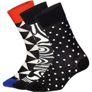 DillySocks Sokken  blauw / rood / zwart / wit