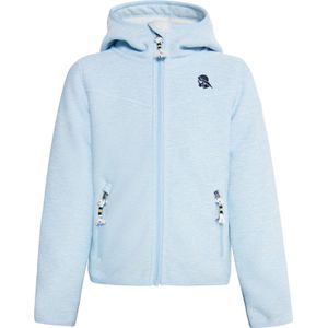 Schmuddelwedda Fleece jas 'Keyti'  lichtblauw