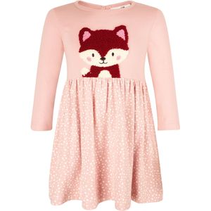 happy girls Jurk  rosé / donkerrood / zwart / wit