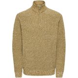 Only & Sons Trui 'ONSJOIN'  bruin gemêleerd