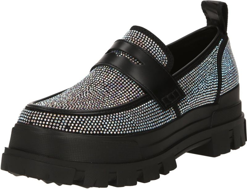 BUFFALO Instappers 'ASPHA'  zwart / zilver