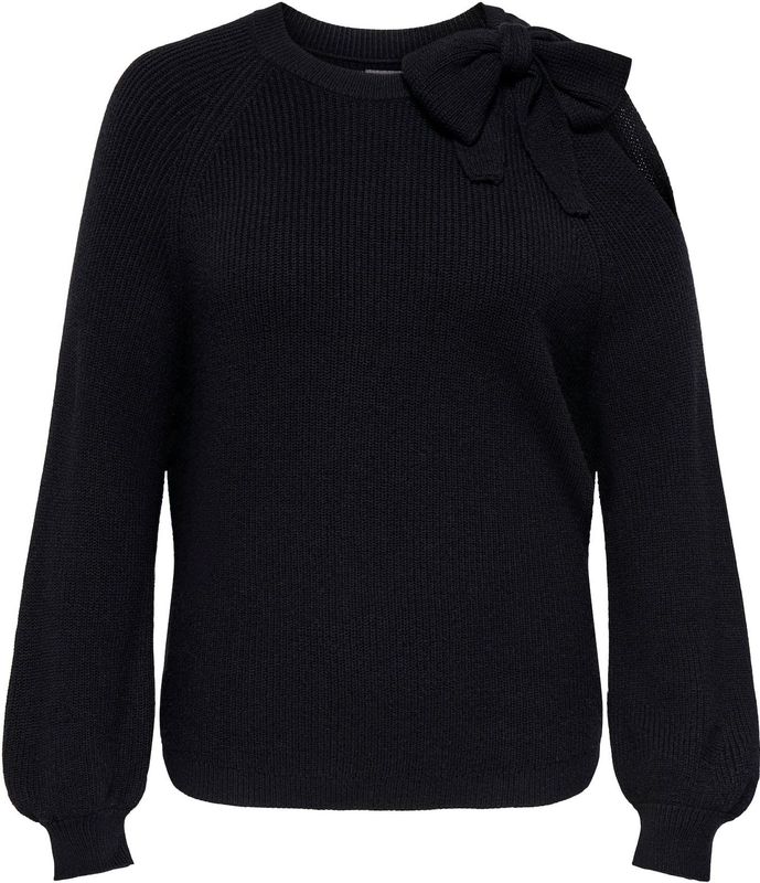 ONLY Carmakoma Trui 'CARKala'  zwart