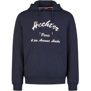HECHTER PARIS Sweatshirt  donkerblauw / wit