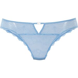 Slips - Lichtblauw - Katoen - Aansluitende Pasvorm
