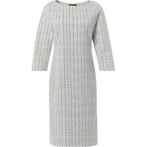 COMMA Jurk  zwart / offwhite