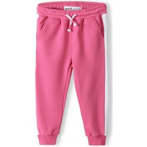MINOTI Broek  fuchsia / wit