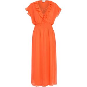 Peppercorn Jurk 'Mirella'  oranje
