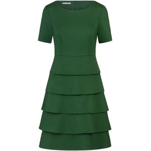 Kraimod Cocktailjurk  donkergroen