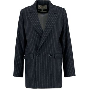 Barbour Blazers 'Antonia'  antraciet / wit
