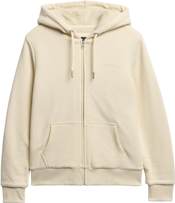 Superdry - Borg Lined Sweatshirt - Met Rits