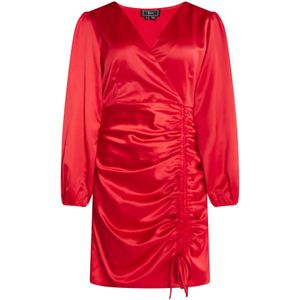 faina Cocktailjurk  rood