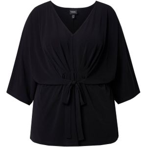 Ulla Popken Shirt  zwart