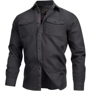 INDICODE JEANS Overhemd ' Lui '  antraciet