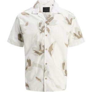 JACK & JONES Overhemd  grijs / wit