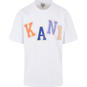 Karl Kani Shirt  blauw / navy / oranje / wit